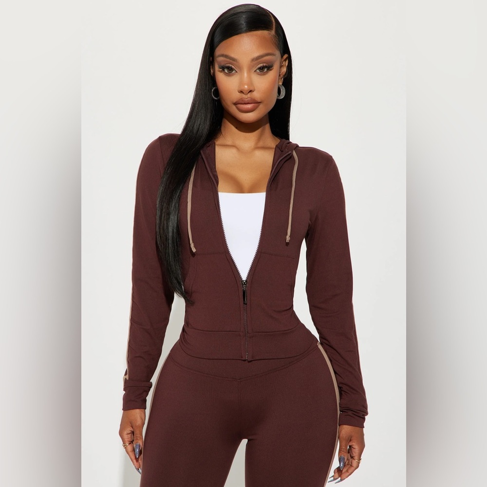 Fashionnova Athletic Zip Up Jacket